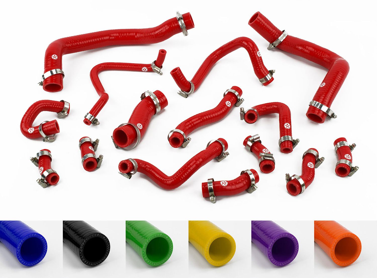 MINI Cooper S MK1 R53/R52 Manual Silicone Radiator Coolant Hose Kit