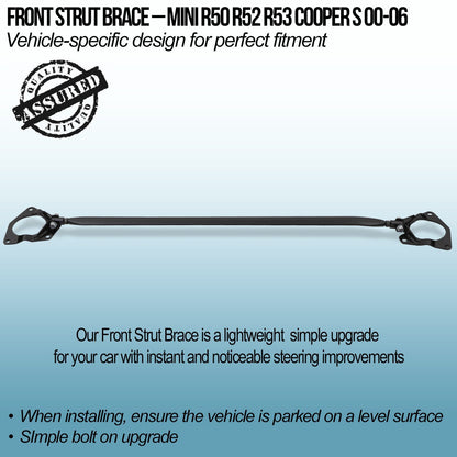 Front Strut Brace – Mini R50 R52 R53 Cooper S 00-06