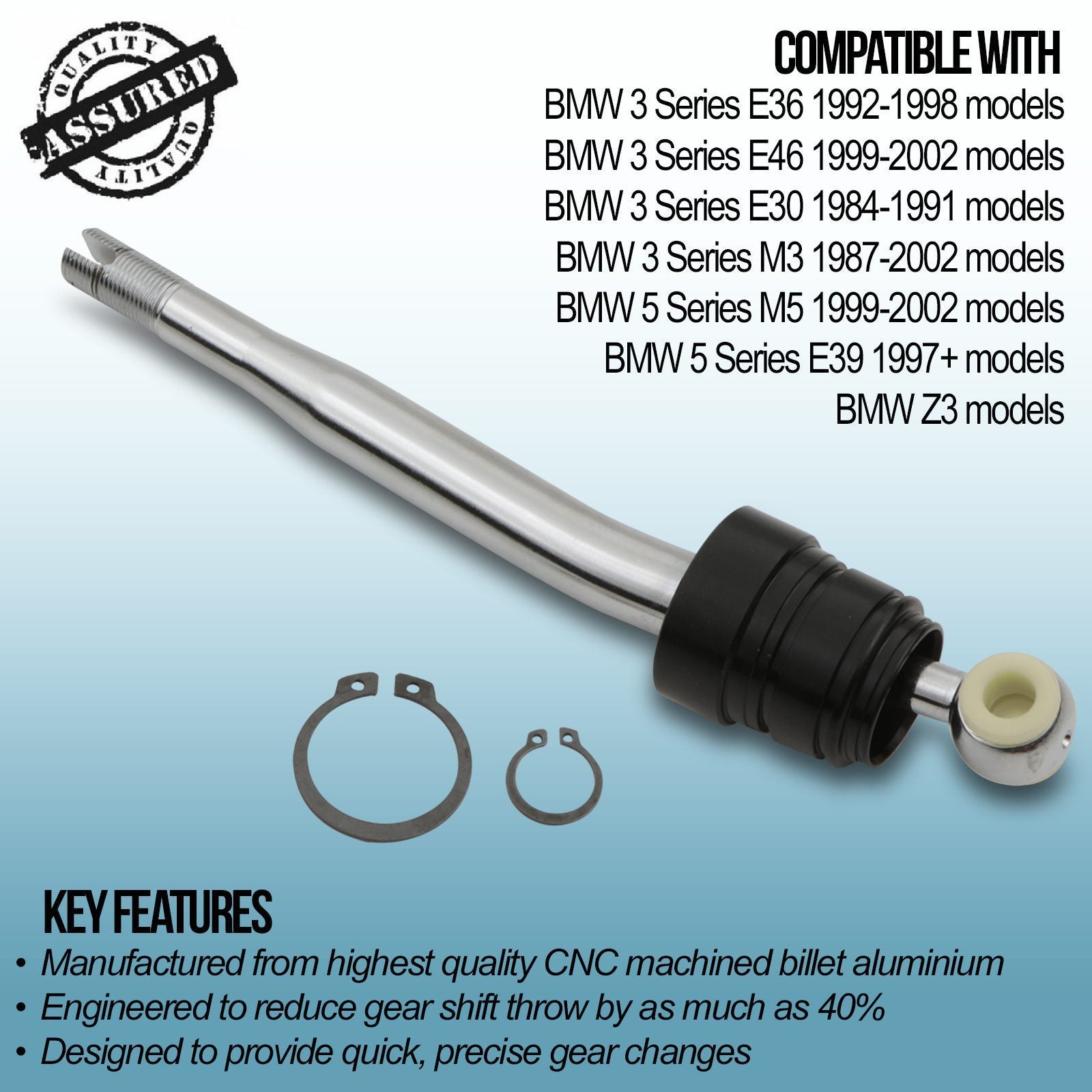 Short Shifter – BMW E36 / E46 / E39 / E30 / M3 / M5 / Z3
